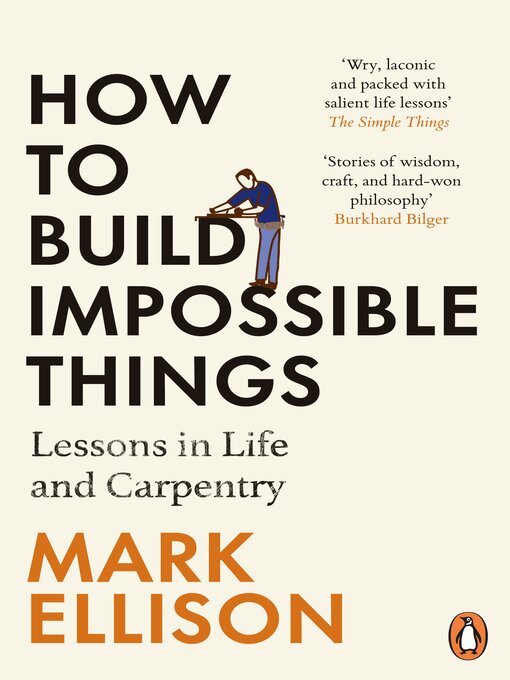 Title details for How to Build Impossible Things by Mark Ellison - Wait list